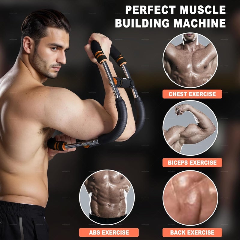 OSCILLATING SLIM Ultimate Twister Arm Trainer, Adjustable Chest Workout Equipment, Arm Trainer for Men, Chest Trainer for Men, Shoulder Muscle Training, Portable Spring Resistance Home Fitness Equipment - Image 5